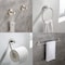Kibi Circular 5-Piece Bathroom Hardware Set C-KBA14-5BN-4 - alternate 6